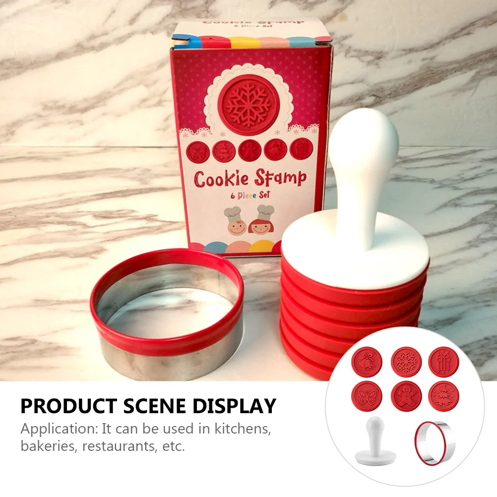 1 Set Cookie Stamps Biscuit Mold Christmas Cake Embossing Molds Silicone Baking Stamp Diy Hand Press For Fondant Chocolate Soap
1 Set Cookie Stamps Biscuit Mold Christmas Cake Embossing Molds Silicone Baking Stamp Diy Hand Press For Fondant Chocolate Soap