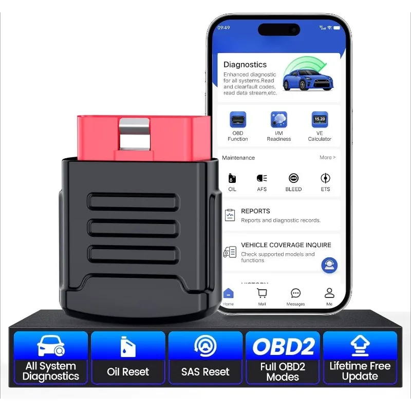 BT200 OBD2 сканер Bluetooth для iOS и Android, диагностический инструмент автомобильного сканера для всех систем, сброс масла/SAS (от один год бесплатно),
BT200 OBD2 сканер Bluetooth для iOS и Android, диагностический инструмент автомобильного сканера для всех систем, сброс масла/SAS (от один год бесплатно),