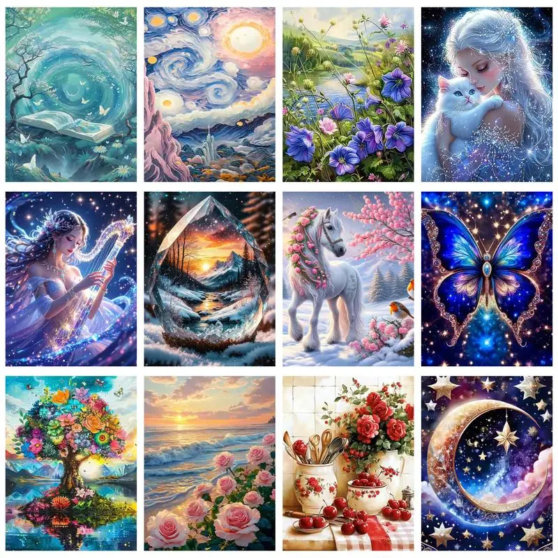 GATYZTORY Coloring By Number Flower DIY Room Wall Art Painting By Number Home Decoration Gift 60x75cm For Adults
GATYZTORY Coloring By Number Flower DIY Room Wall Art Painting By Number Home Decoration Gift 60x75cm For Adults