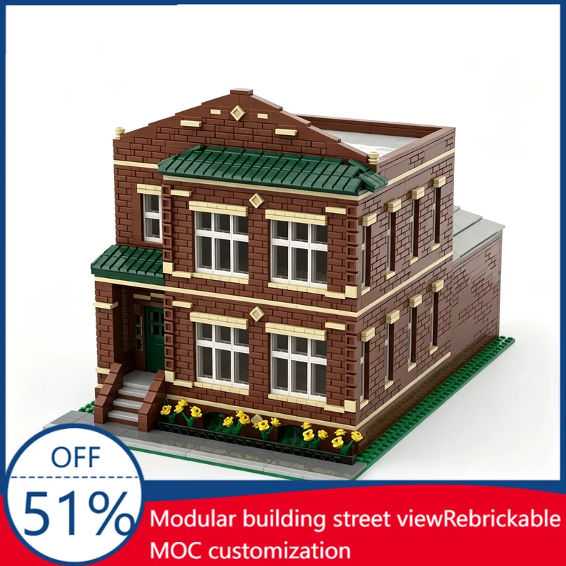 2331PCS MOC City Uptown Flats Modular Building Model Street View Architecture DIY Assembly Educational Toy Gift Collection And
2331PCS MOC City Uptown Flats Modular Building Model Street View Architecture DIY Assembly Educational Toy Gift Collection And
