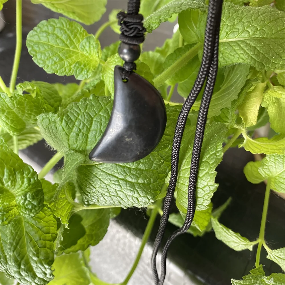 Natural Shungite Necklace Crystal Healing Gemstone Energy Protection Pendant DIY Jewelry for Keep Healthy
Natural Shungite Necklace Crystal Healing Gemstone Energy Protection Pendant DIY Jewelry for Keep Healthy