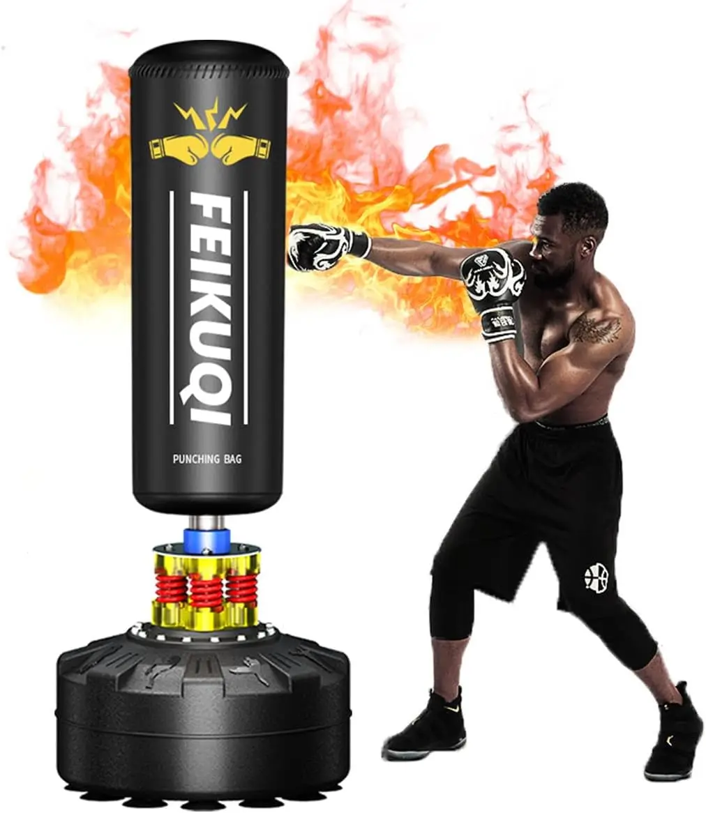Standing Punching Bag For Adults, 205Lbs Heavy Bag For Boxing, Sho Absorber, Suction Cup Base, Stand Up Punching Bag Adult,
Standing Punching Bag For Adults, 205Lbs Heavy Bag For Boxing, Sho Absorber, Suction Cup Base, Stand Up Punching Bag Adult,