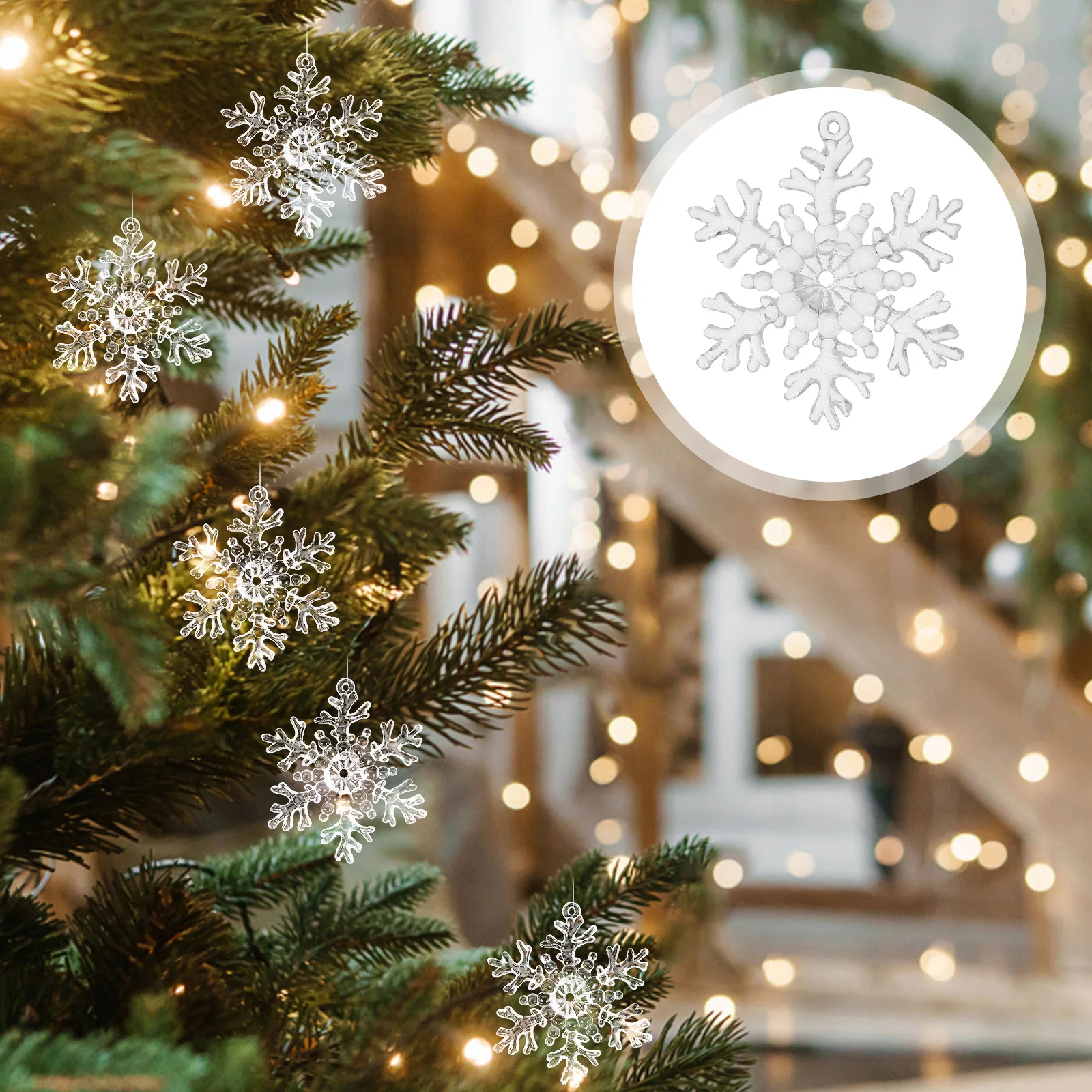 50Pcs Snowflake Pendant Christmas Hanging Decorations Xmas Tree Ornaments Party Supplies Holiday Scene Decor Xmas Tree Ornaments
50Pcs Snowflake Pendant Christmas Hanging Decorations Xmas Tree Ornaments Party Supplies Holiday Scene Decor Xmas Tree Ornaments