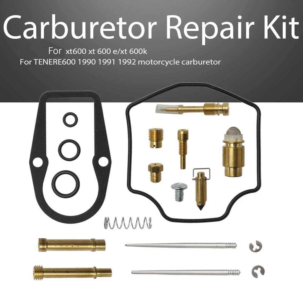 Carburetor Rebuild Repair Kit Jet For xt600 xt 600 e/xt 600k TENERE600 1990 1991 1992 motorcycle carburetor
Carburetor Rebuild Repair Kit Jet For xt600 xt 600 e/xt 600k TENERE600 1990 1991 1992 motorcycle carburetor