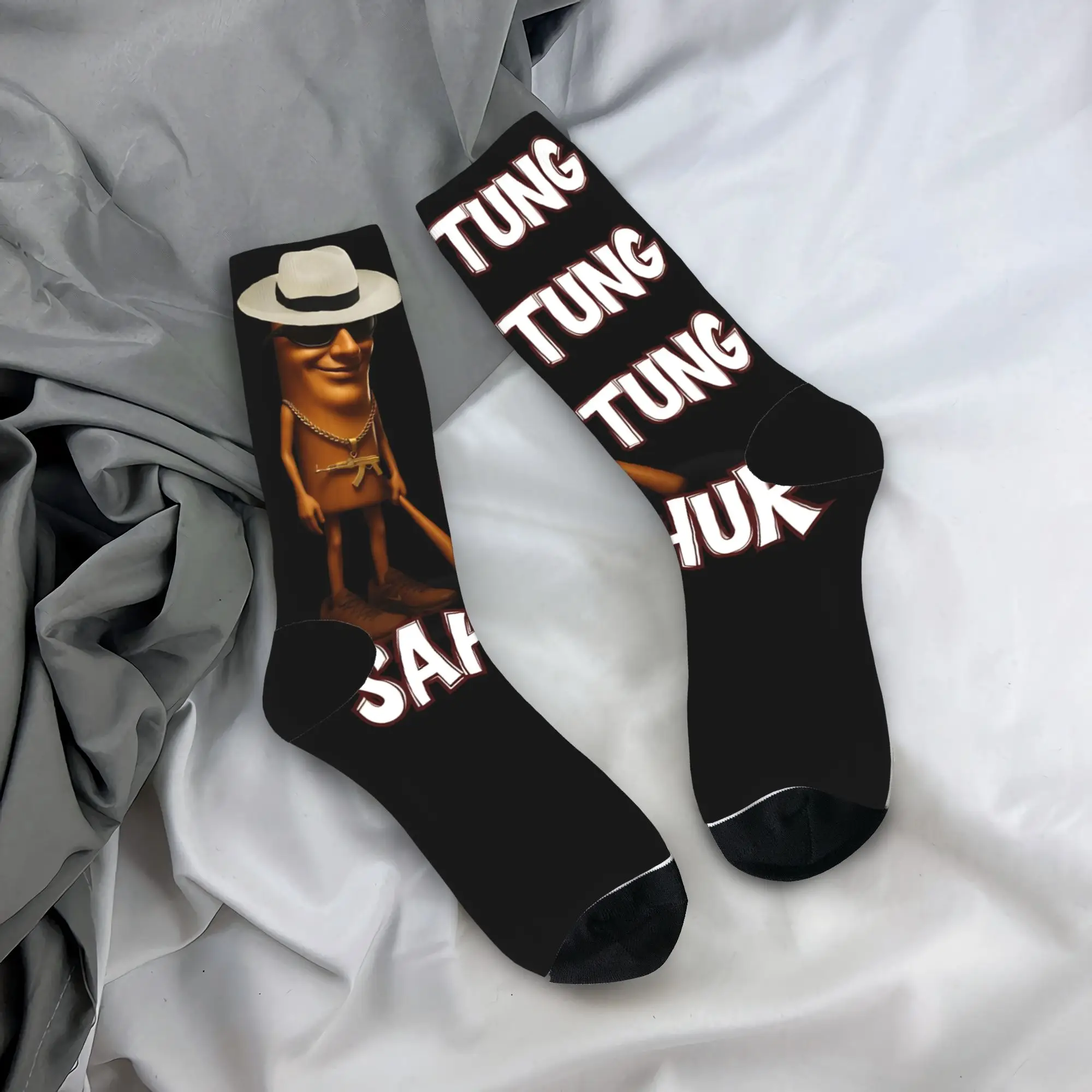 Tung Tung Tung Sahur Stockings Women Men Socks Soft Fashion Socks Spring Skateboard Non Skid Custom Socks Birthday Present
Tung Tung Tung Sahur Stockings Women Men Socks Soft Fashion Socks Spring Skateboard Non Skid Custom Socks Birthday Present