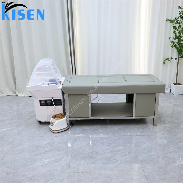 Modern 60L Water Tank Head Spa Japanese Shampoo Bed No Plumbing Potable Shampoo Sink With Moxibustion for Hair Spa Salon
Modern 60L Water Tank Head Spa Japanese Shampoo Bed No Plumbing Potable Shampoo Sink With Moxibustion for Hair Spa Salon