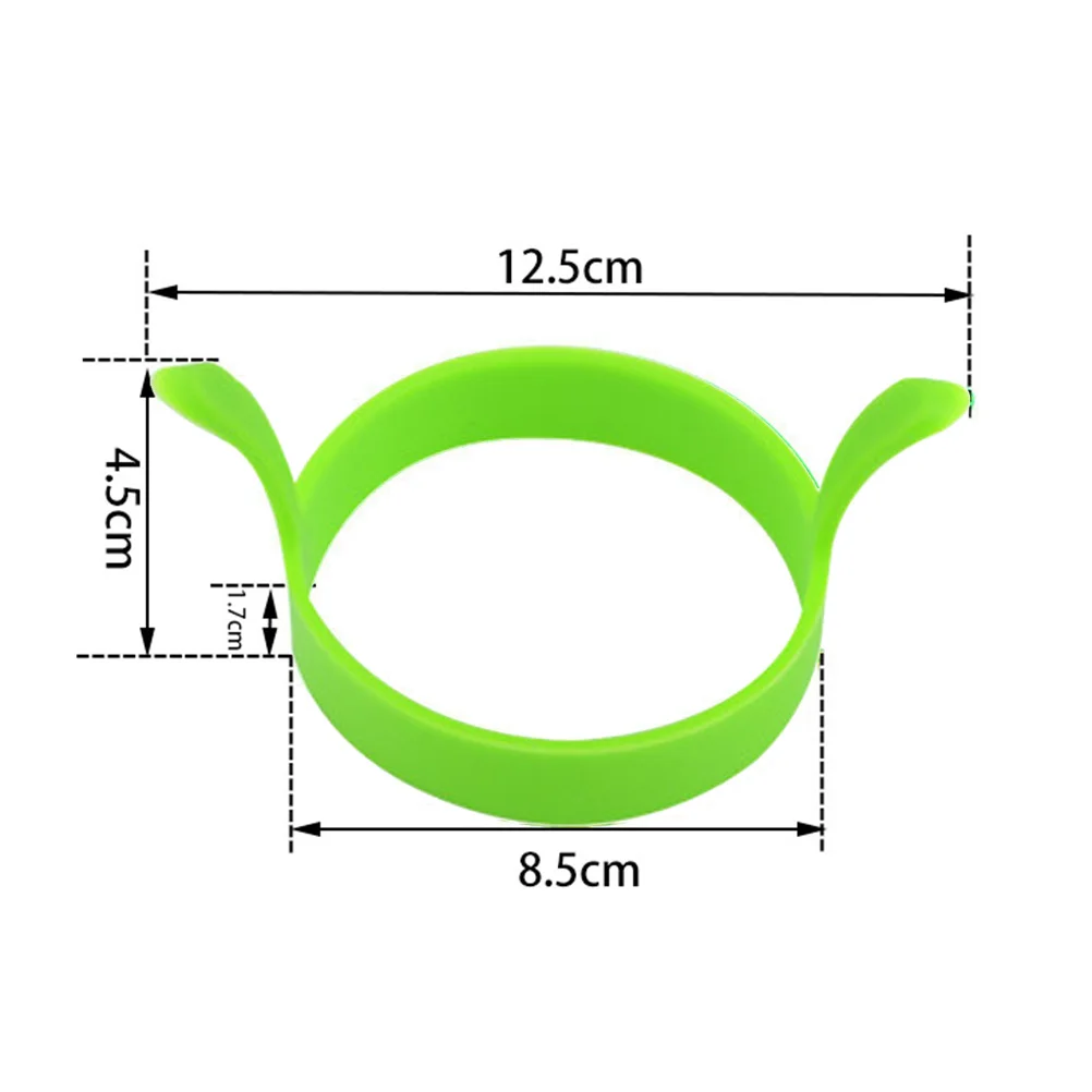 Silicone Egg Ring Cooking Mold Food Grade Non Stick Fryer Tool Pancake Maker Omelette Mould Kitchen Gadget High Temp Resistant
Silicone Egg Ring Cooking Mold Food Grade Non Stick Fryer Tool Pancake Maker Omelette Mould Kitchen Gadget High Temp Resistant
