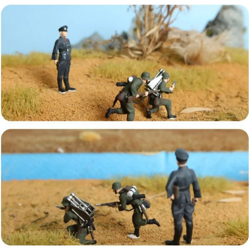 New 1/64 Officer And Soldier Set Miniature Soldier Model DIY Handmade Painting Scene Matching Decoration Toy Collectibles
New 1/64 Officer And Soldier Set Miniature Soldier Model DIY Handmade Painting Scene Matching Decoration Toy Collectibles