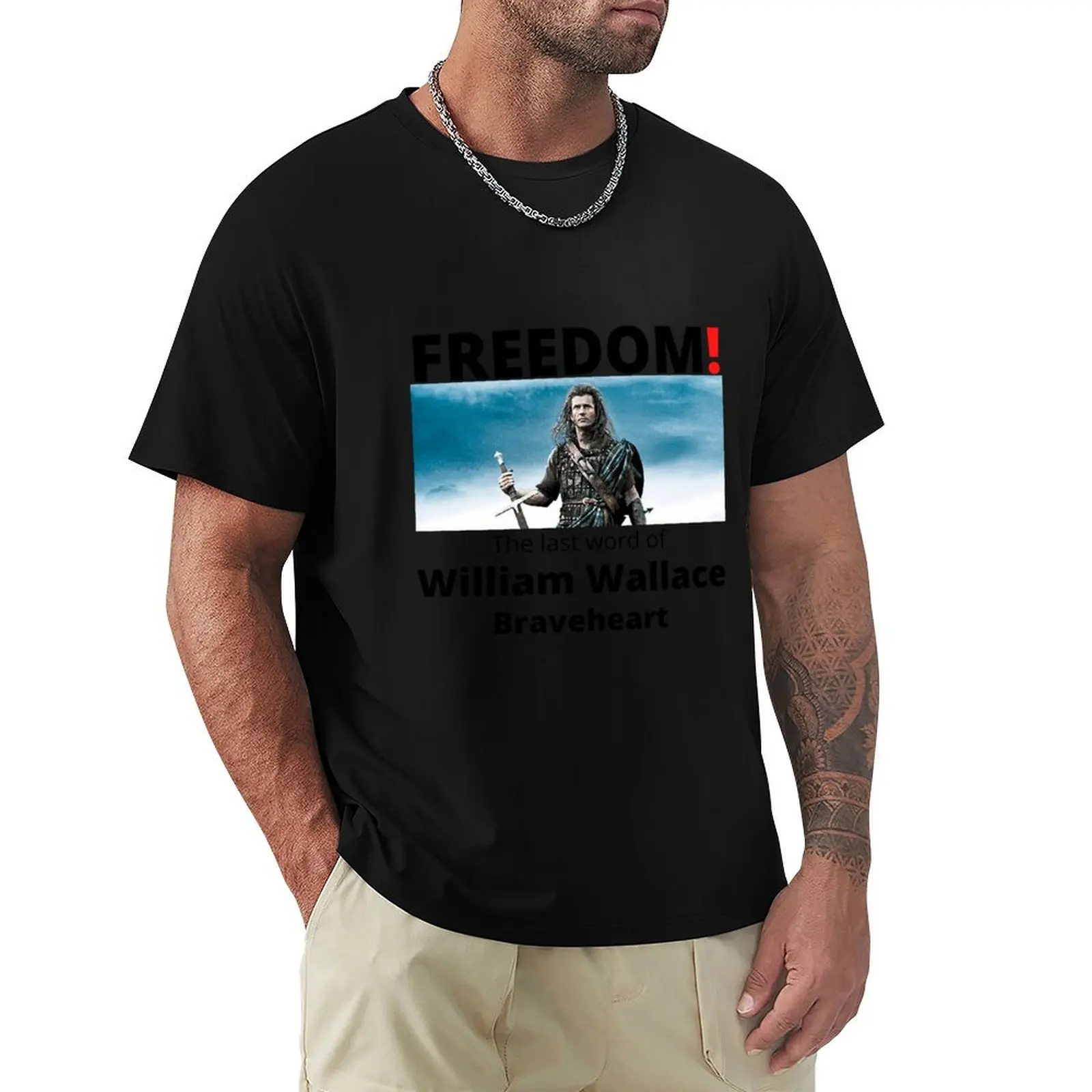 FREEDOM!, the last word of William Wallace T-Shirt custom shirt vintage anime shirt mens t shirt graphic
FREEDOM!, the last word of William Wallace T-Shirt custom shirt vintage anime shirt mens t shirt graphic