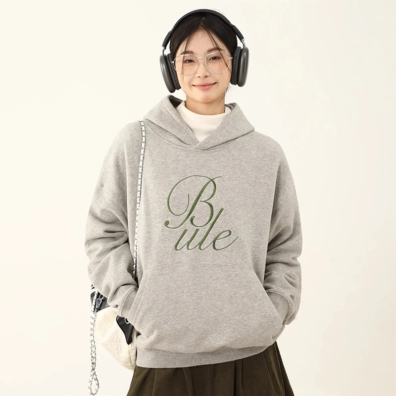 Grey Letter Printed Hoodie Fashion Warm Pullovers Long Sleeve Women Tops Harajuku Vintage Hooded Sweatshirts
Grey Letter Printed Hoodie Fashion Warm Pullovers Long Sleeve Women Tops Harajuku Vintage Hooded Sweatshirts