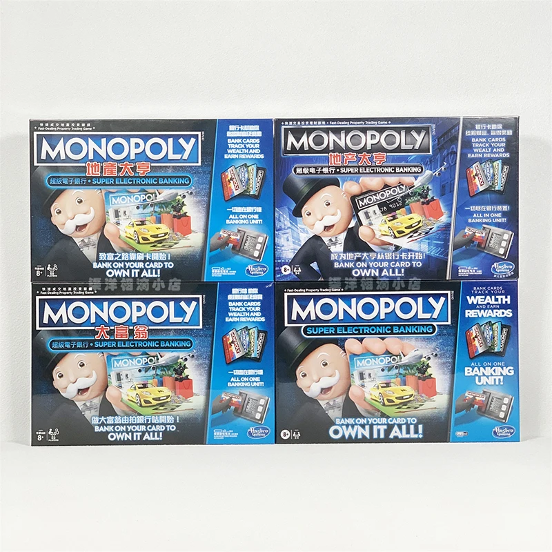 Hasbro Real Estate Tycoon Monopoly Супер Электронная Банковская Карта Машина Монополия Настольная Игра E8978
Hasbro Real Estate Tycoon Monopoly Супер Электронная Банковская Карта Машина Монополия Настольная Игра E8978
