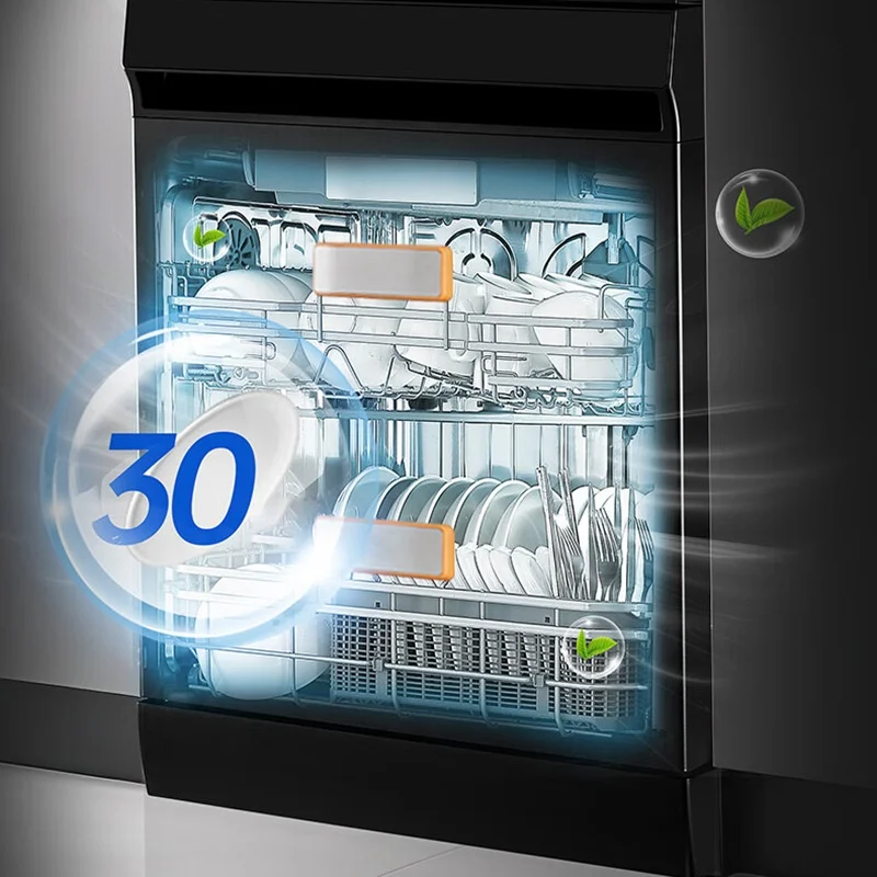 Exclusive Cross-border Sales | Built-in Freestanding 18-set Variable Frequency Dishwasher | Model WP18 Microcomputer Control
Exclusive Cross-border Sales | Built-in Freestanding 18-set Variable Frequency Dishwasher | Model WP18 Microcomputer Control