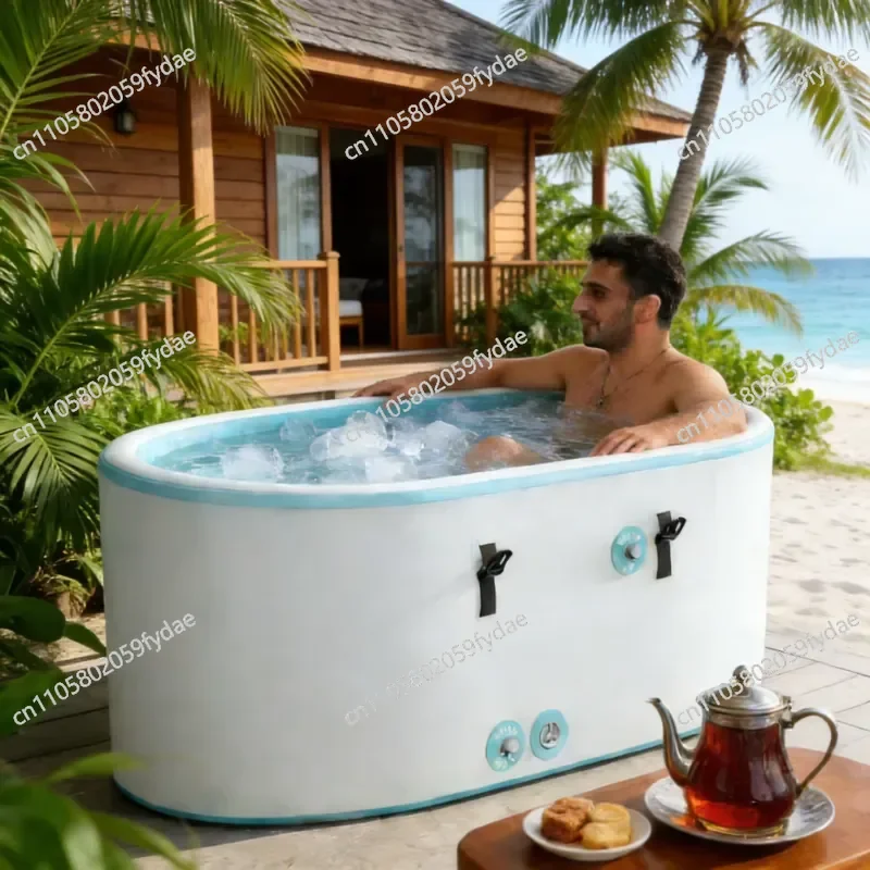 OEM custom inflatable ice tub, ice tub with cooler, suitable for batch cold therapy recovery in fitness chain stores
OEM custom inflatable ice tub, ice tub with cooler, suitable for batch cold therapy recovery in fitness chain stores