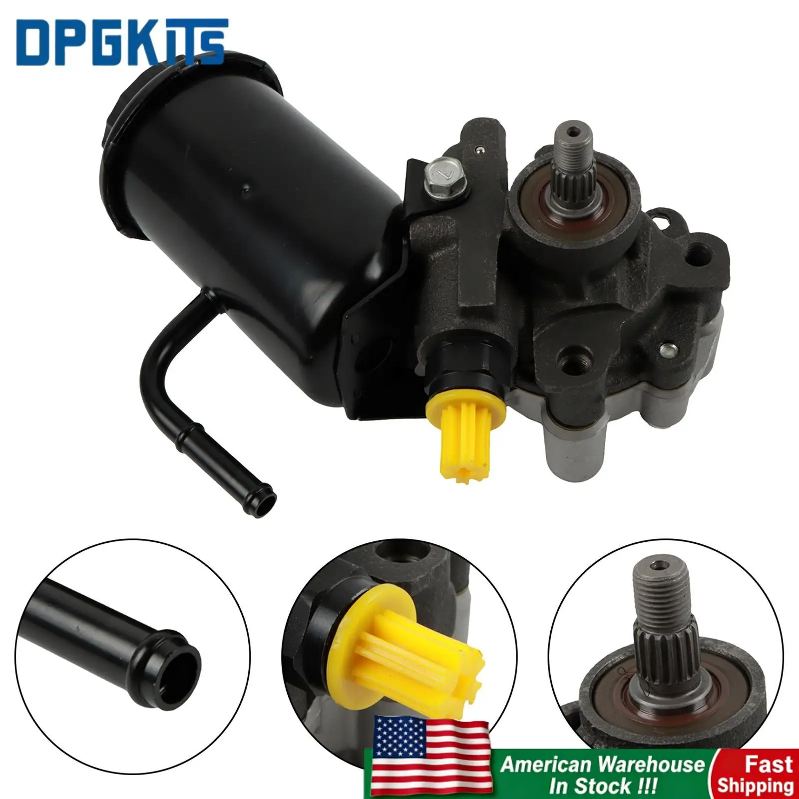 DPGKITS Power Steering Pump With Resevoir 5478N 21-5229 44320-0W030 443200W020 4432034030 For Toyota Tacoma 4Runner T100 3.4L
DPGKITS Power Steering Pump With Resevoir 5478N 21-5229 44320-0W030 443200W020 4432034030 For Toyota Tacoma 4Runner T100 3.4L