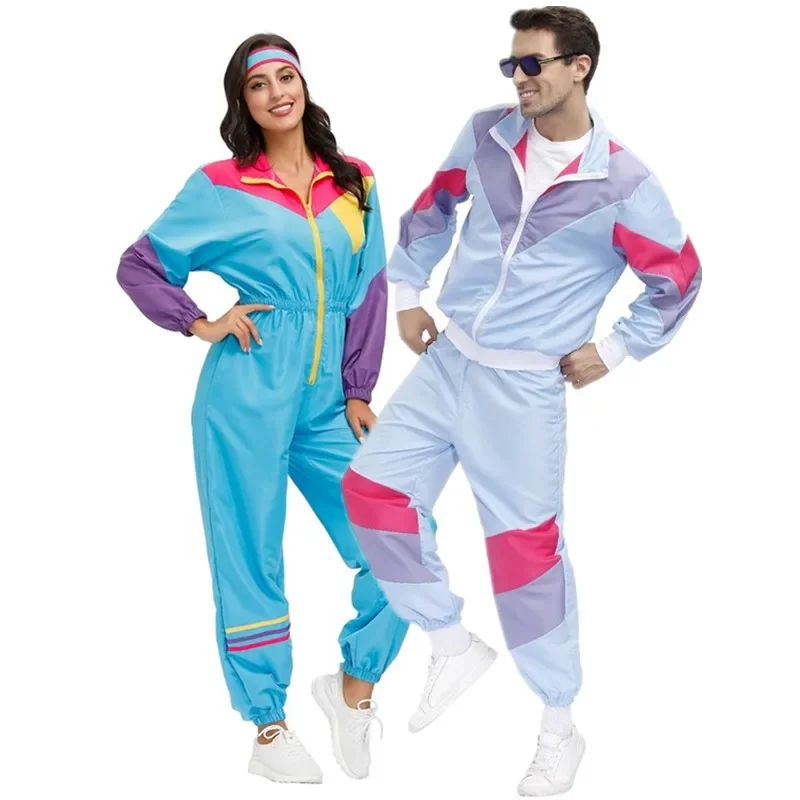 Adult Couples Vintage 60s 70s Disco Cosplay Costume Halloween Purim Party Retro Role Play Hippie Gogo Fancy Dress
Adult Couples Vintage 60s 70s Disco Cosplay Costume Halloween Purim Party Retro Role Play Hippie Gogo Fancy Dress