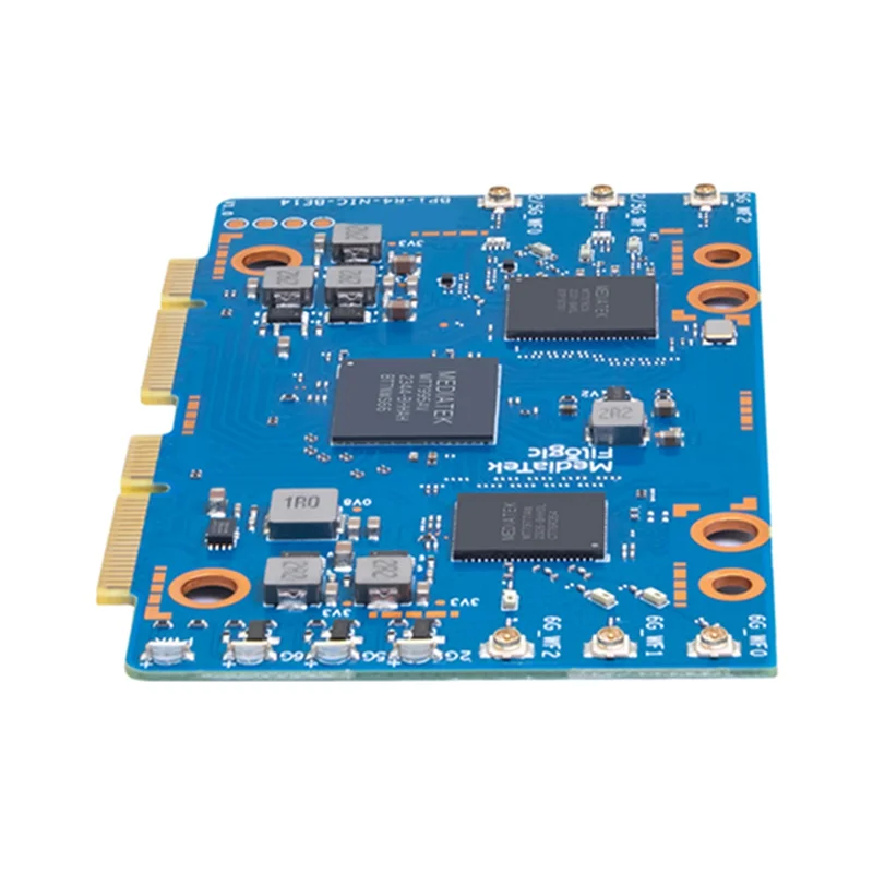 New!!For Banana Pi BPI-R4-NIC-BE14 Wifi7 Module MT7995AV 2Xpcie 3.0 2.4G/5G/6G Open Source Router Development Board
New!!For Banana Pi BPI-R4-NIC-BE14 Wifi7 Module MT7995AV 2Xpcie 3.0 2.4G/5G/6G Open Source Router Development Board