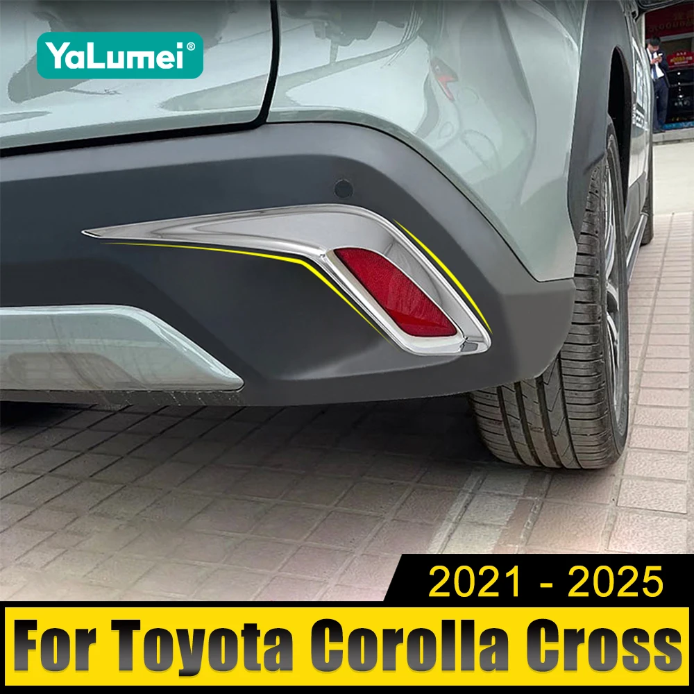 For Toyota Corolla Cross XG10 2021 2022 2023 2024 2025 Hybrid Car Rear Fog Light Lamp Cover Trim Bumper Reflector Accessories
For Toyota Corolla Cross XG10 2021 2022 2023 2024 2025 Hybrid Car Rear Fog Light Lamp Cover Trim Bumper Reflector Accessories