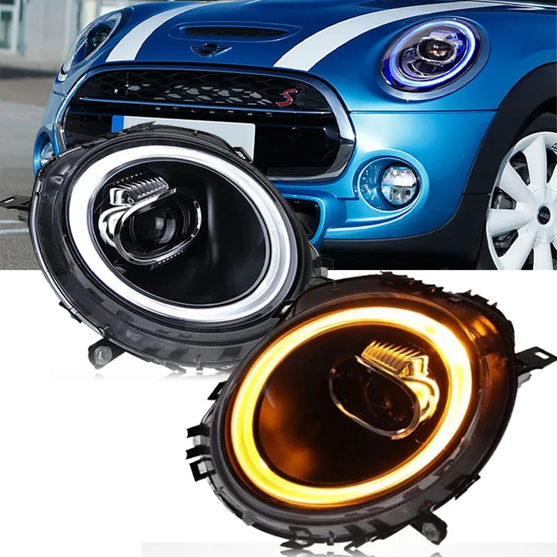 1 Pair LED Head Light Assemly for BMW MINI F55 F56 F57 F58 2014-2022 Plug and Play with Full LED High Low Beam DRL Turning
1 Pair LED Head Light Assemly for BMW MINI F55 F56 F57 F58 2014-2022 Plug and Play with Full LED High Low Beam DRL Turning