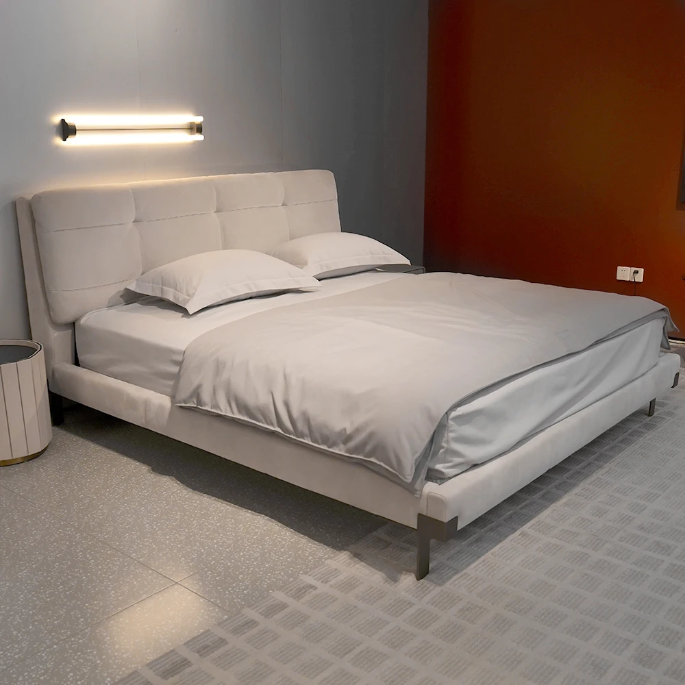 #Modern Design Hotel Bed Room Furniture Set King Size Bed Wooden Headboard Panel Bedroom Sets
#Modern Design Hotel Bed Room Furniture Set King Size Bed Wooden Headboard Panel Bedroom Sets