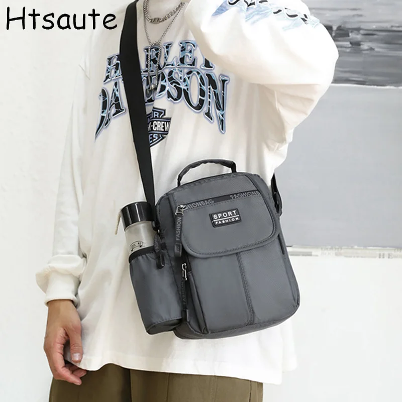 Men's Multi-Pocket Crossbody Bag Durable Nylon Adjustable Strap Messenger Chest Sling for Business Travel Commute Outdoor
Men's Multi-Pocket Crossbody Bag Durable Nylon Adjustable Strap Messenger Chest Sling for Business Travel Commute Outdoor