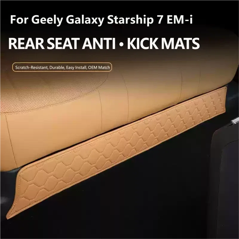 For Geely Galaxy Starship 7 EM-i Geely EX5 EM-i 2026 Second Row Kick Mat Durable Anti-Scratch Seat Back Interior Accessory
For Geely Galaxy Starship 7 EM-i Geely EX5 EM-i 2026 Second Row Kick Mat Durable Anti-Scratch Seat Back Interior Accessory