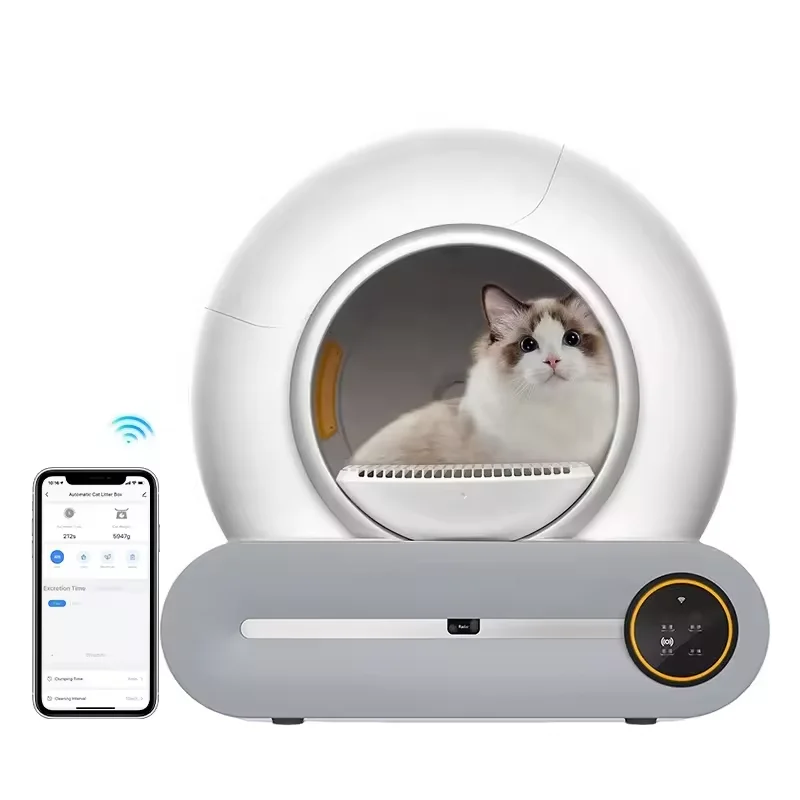 WIFI Auto Electric Cat Toilet Tuya APP Self-cleaning Smart Pet Automatic Robot Cat Box For Cats
WIFI Auto Electric Cat Toilet Tuya APP Self-cleaning Smart Pet Automatic Robot Cat Box For Cats