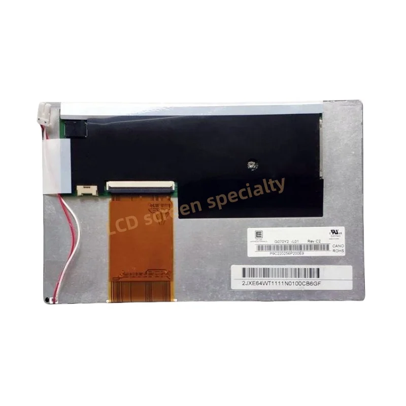 For Original 7 Inch G070Y2-L01 800*480 LCD Display Module
For Original 7 Inch G070Y2-L01 800*480 LCD Display Module