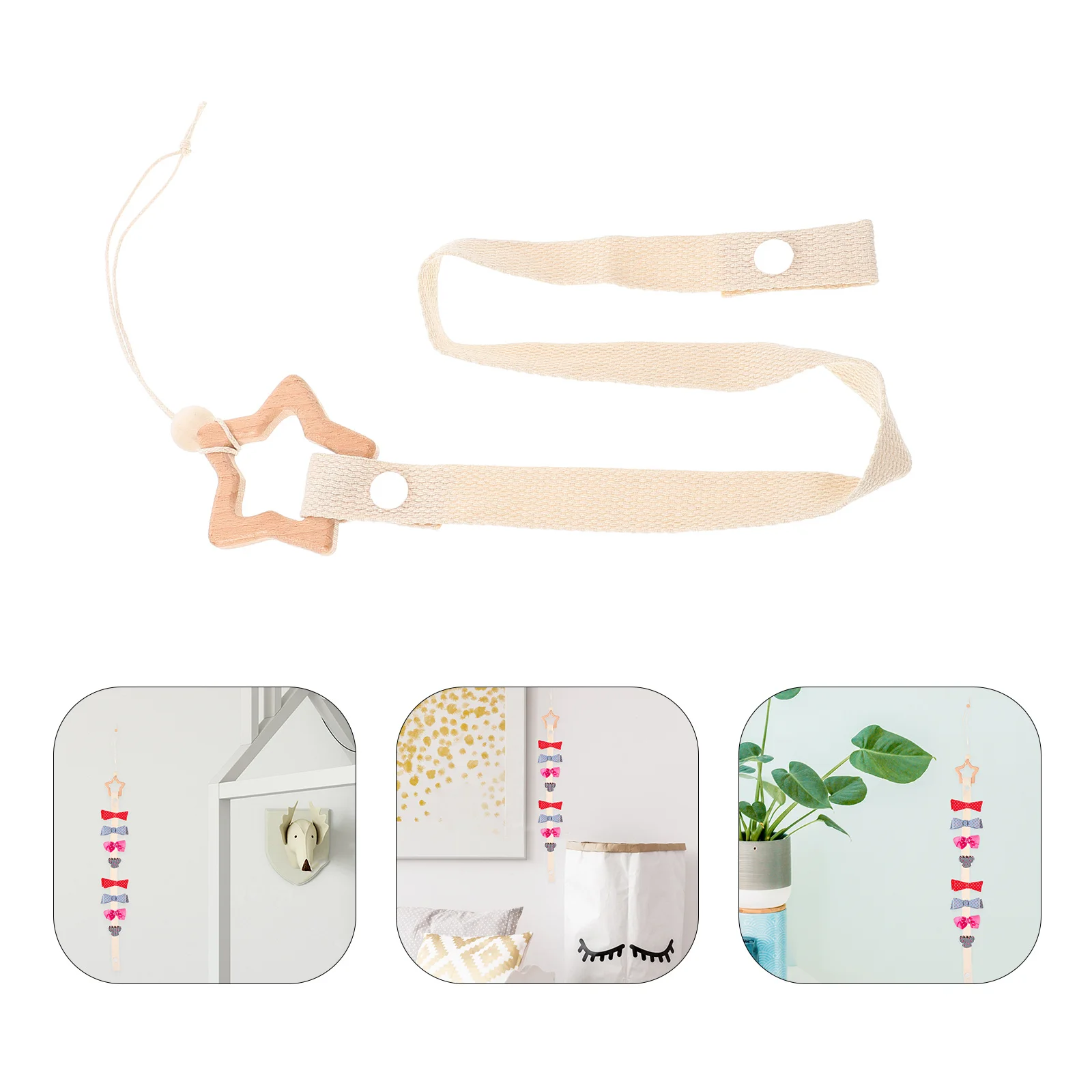 Safe Hair Bow Organizer Beech Wood Construction Cute Cartoon Shape Wall Mounted Storage for Accessories
Safe Hair Bow Organizer Beech Wood Construction Cute Cartoon Shape Wall Mounted Storage for Accessories