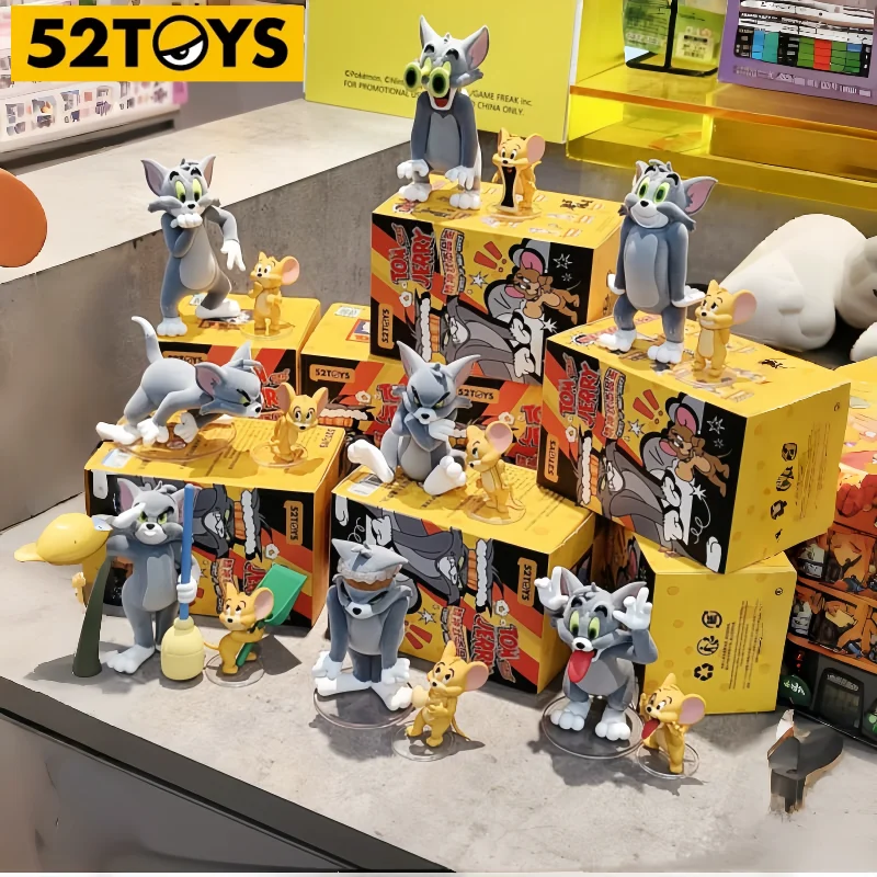 Подлинная 52 игрушки Tom And Jerry Mental State Appreciation Series слепая коробка модные игрушки слепая коробка коробка-сюрприз подарок на день рождения
Подлинная 52 игрушки Tom And Jerry Mental State Appreciation Series слепая коробка модные игрушки слепая коробка коробка-сюрприз подарок на день рождения