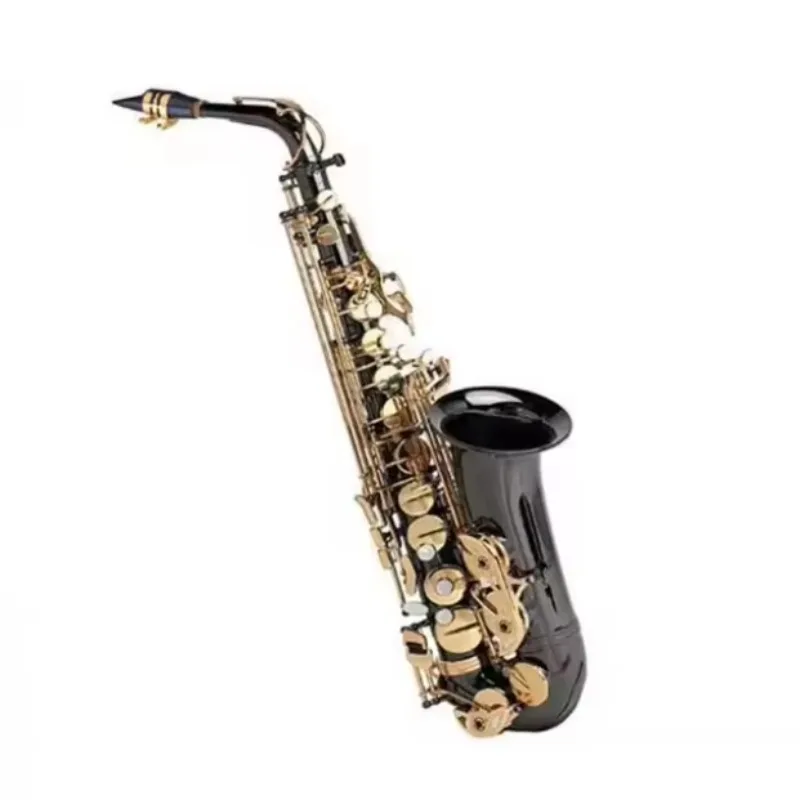 Hot-selling Black Nickel Gold Alto Saxophone
Hot-selling Black Nickel Gold Alto Saxophone