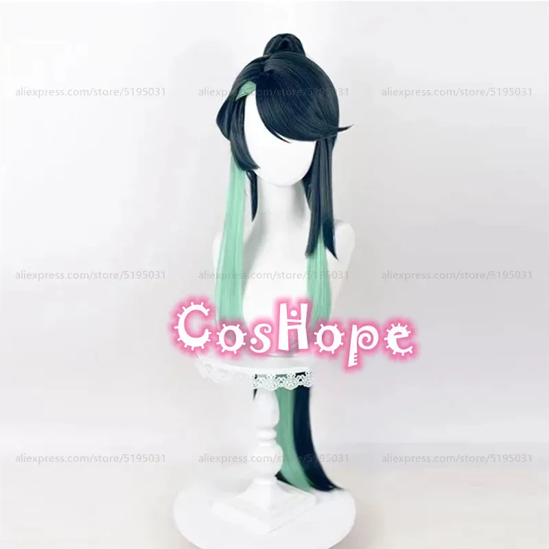 Cloud Retainer Xianyun Dark Blue Green Wig Anime Cosplay Heat Resistant Synthetic Wigs
Cloud Retainer Xianyun Dark Blue Green Wig Anime Cosplay Heat Resistant Synthetic Wigs