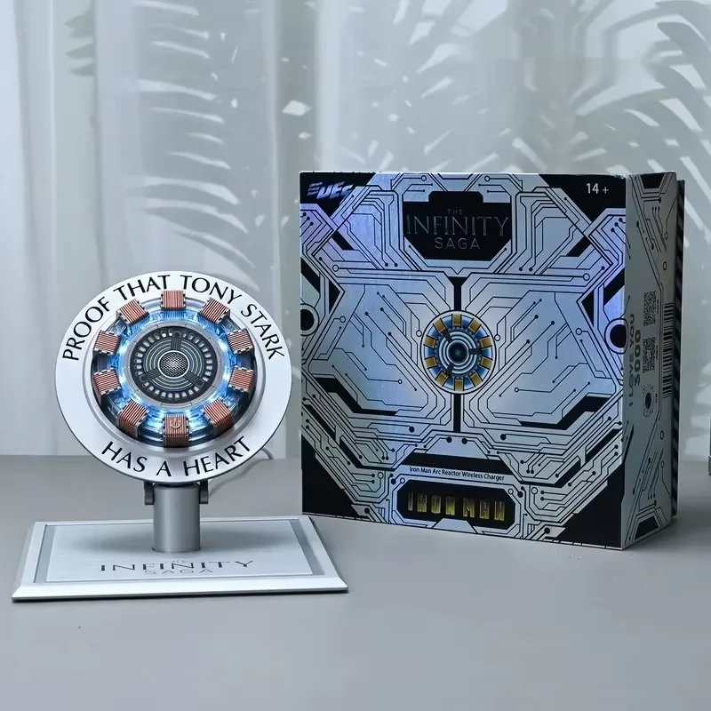 Killerbody In Stock Iron Man Chest Arc Reactor Wireless Magnetic Charger Alloy Base Auto Inductive Lifting Phone Charger Stand
Killerbody In Stock Iron Man Chest Arc Reactor Wireless Magnetic Charger Alloy Base Auto Inductive Lifting Phone Charger Stand