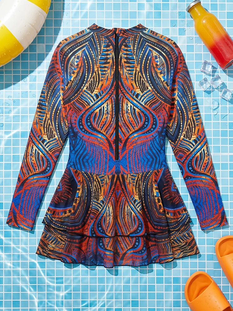 New Cover Ups Sexy Swimsuit Women Summer Bathing Suit Bikini Set Long Sleeve Swimwear Women Beach Swimming Suit For Female
New Cover Ups Sexy Swimsuit Women Summer Bathing Suit Bikini Set Long Sleeve Swimwear Women Beach Swimming Suit For Female