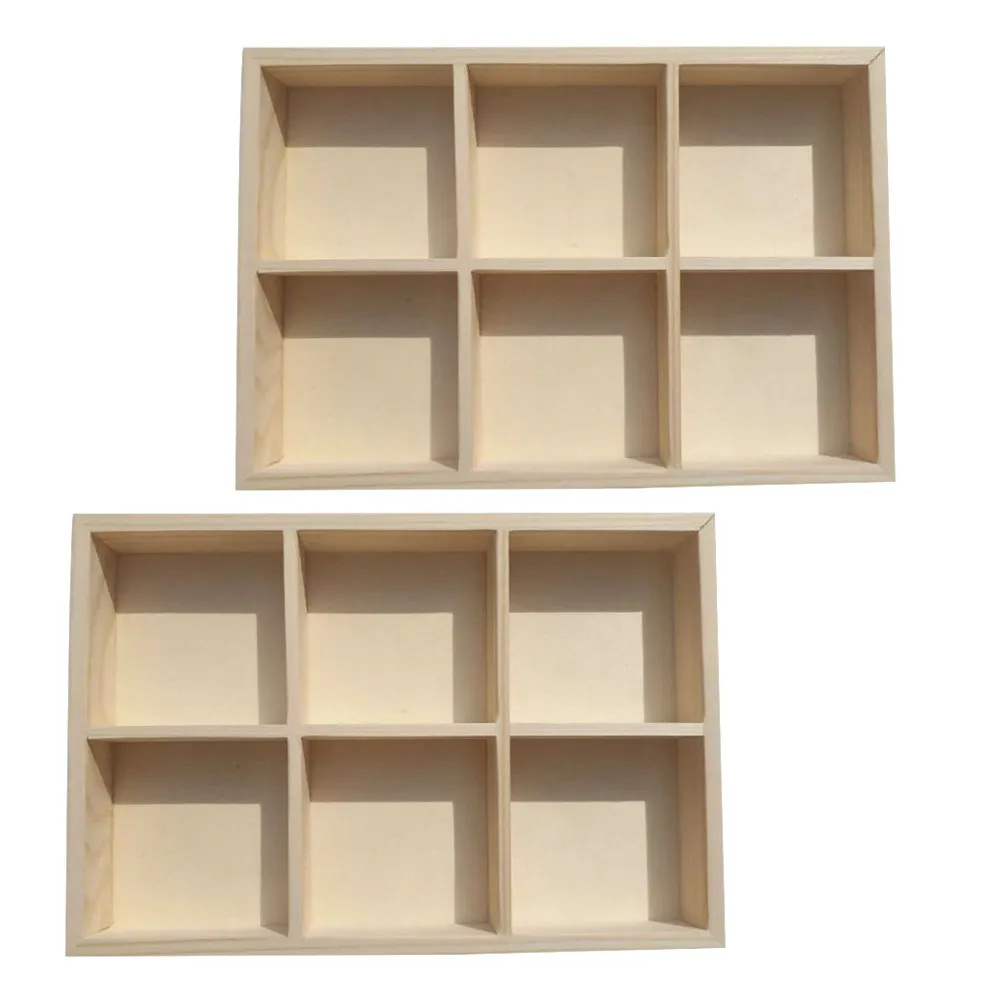 2Pcs Wooden Storage Box 6 Compartments Multifunctional Portable Painting Tool Case Crayon Pigment Organizer for Drawing Outdoor
2Pcs Wooden Storage Box 6 Compartments Multifunctional Portable Painting Tool Case Crayon Pigment Organizer for Drawing Outdoor