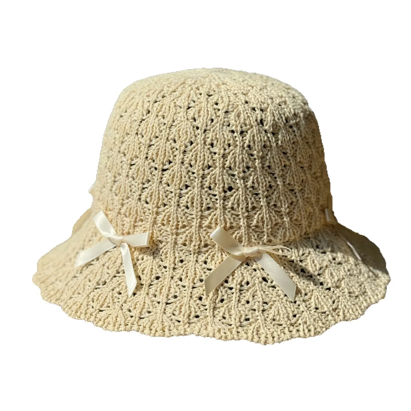 Hollow Small Fresh Bucket Hat Women's Spring and Summer Korean Version Sunscreen Bucket Sun Hat Bow Basin
Hollow Small Fresh Bucket Hat Women's Spring and Summer Korean Version Sunscreen Bucket Sun Hat Bow Basin