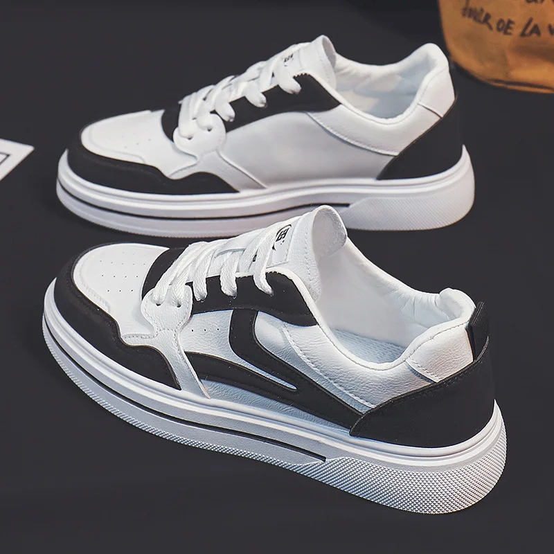 2025 New Spring Casual Leather Shoes Men's Board Shoes Versatile White Shoes Trendy Shoes Student Sports Street Shoes
2025 New Spring Casual Leather Shoes Men's Board Shoes Versatile White Shoes Trendy Shoes Student Sports Street Shoes