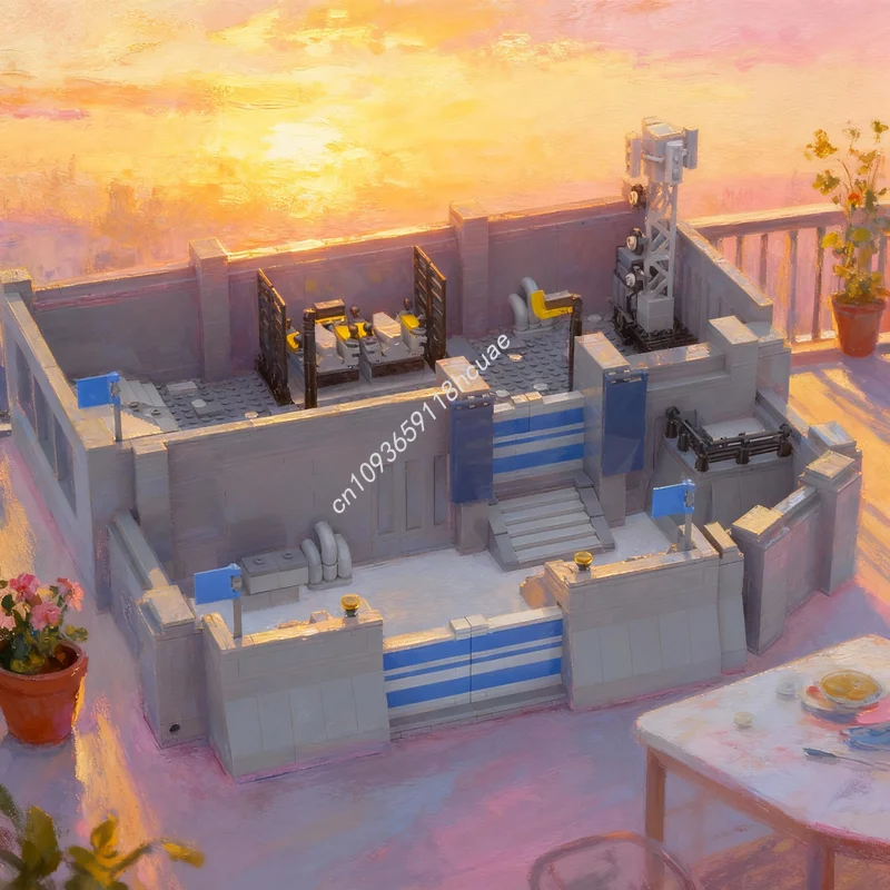 1384pcs MOC Icons Helldivers 2 SEAF Defense Complex Model Building Blocks Architecture Toys Education Festival Gifts Brick
1384pcs MOC Icons Helldivers 2 SEAF Defense Complex Model Building Blocks Architecture Toys Education Festival Gifts Brick