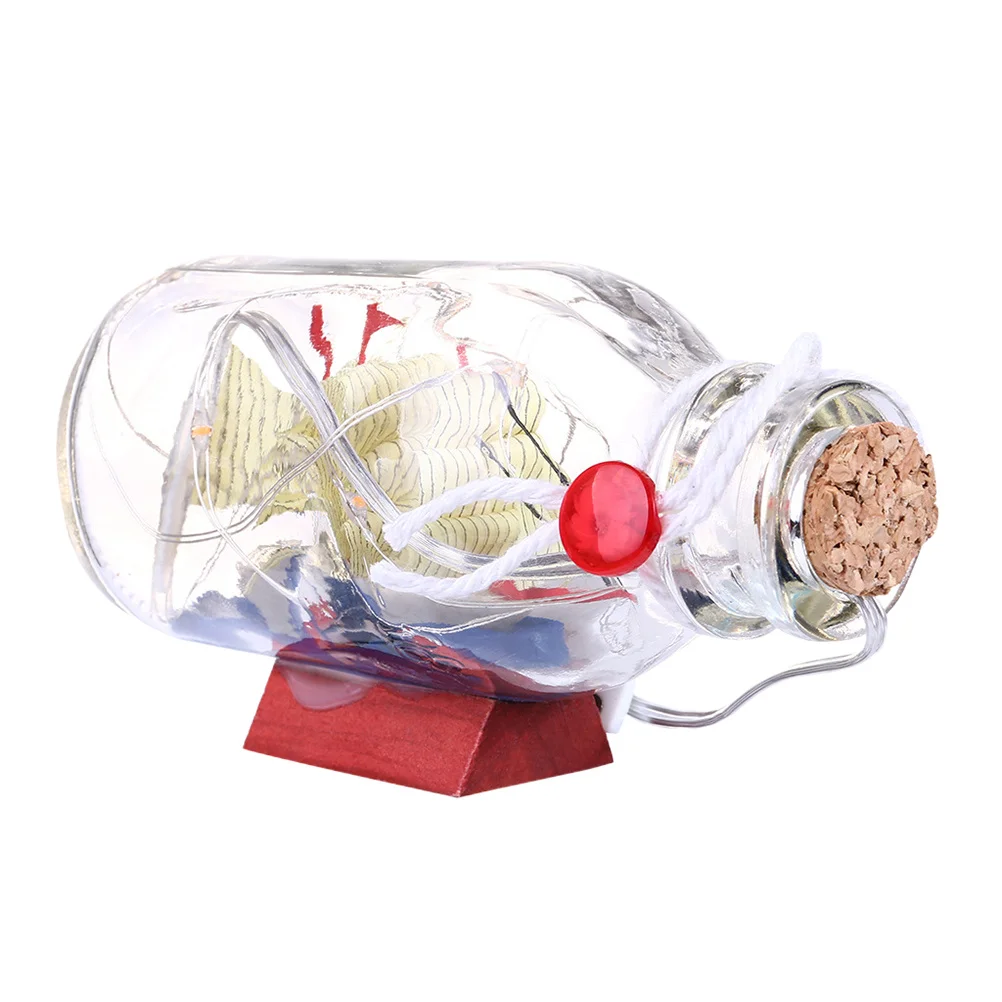 Mini Drift Bottle Fairy String Light Sailing Boat LED Night Lamp Powered Home Ornament Decoration Bedroom Living Room 
Mini Drift Bottle Fairy String Light Sailing Boat LED Night Lamp Powered Home Ornament Decoration Bedroom Living Room