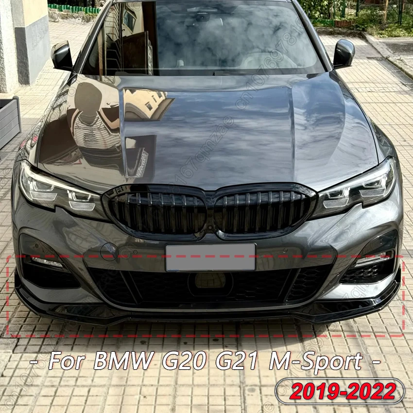 For BMW 3 Series G20 G21 318i 320i 330i M340i xDrive 2019-2022 Gloss Black/Carbon Look Front Bumper Splitter Diffuser Protector
For BMW 3 Series G20 G21 318i 320i 330i M340i xDrive 2019-2022 Gloss Black/Carbon Look Front Bumper Splitter Diffuser Protector