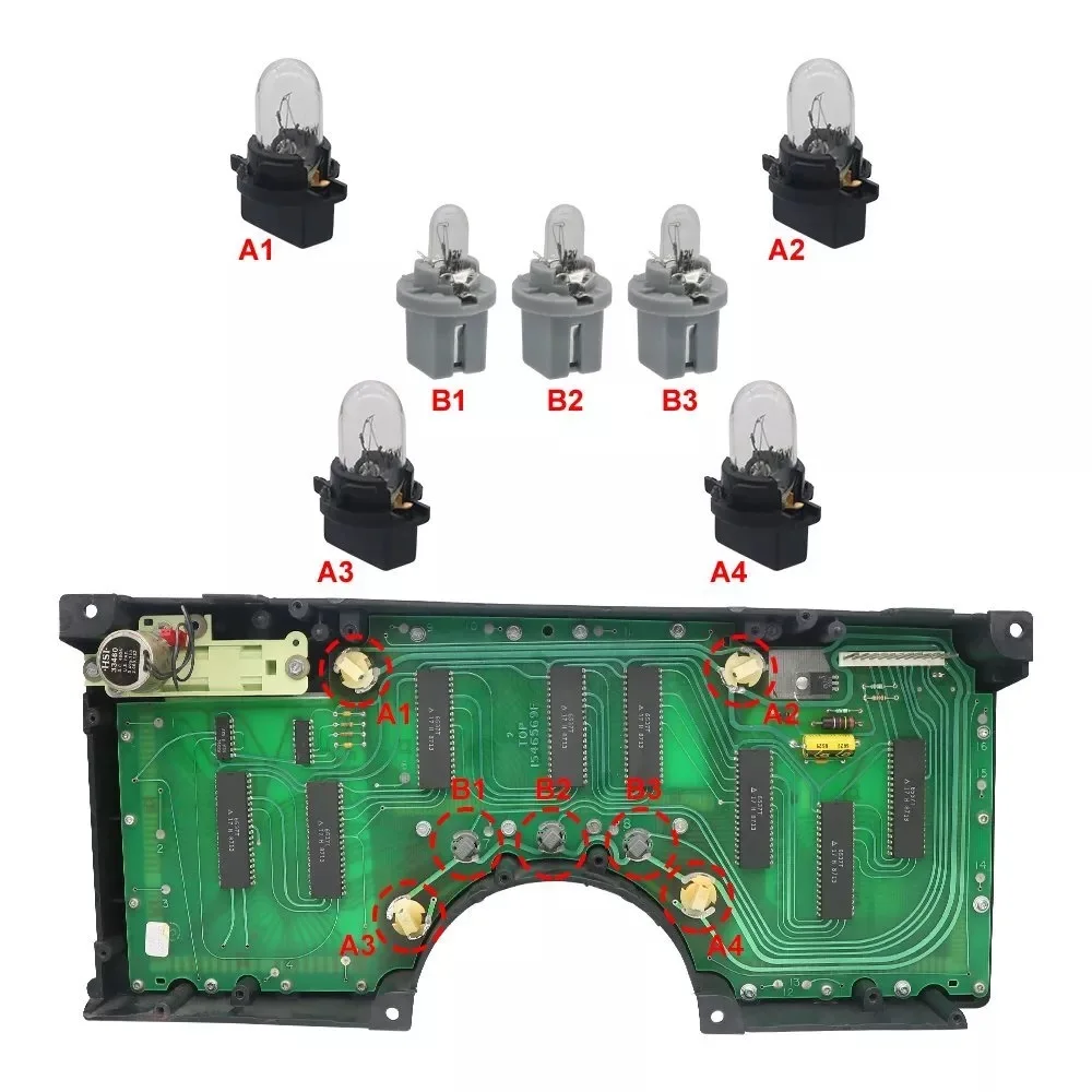 For Chevrolet Corvette C4 Digital Instrument Cluster Lamps Bulbs Kit 84-89
For Chevrolet Corvette C4 Digital Instrument Cluster Lamps Bulbs Kit 84-89