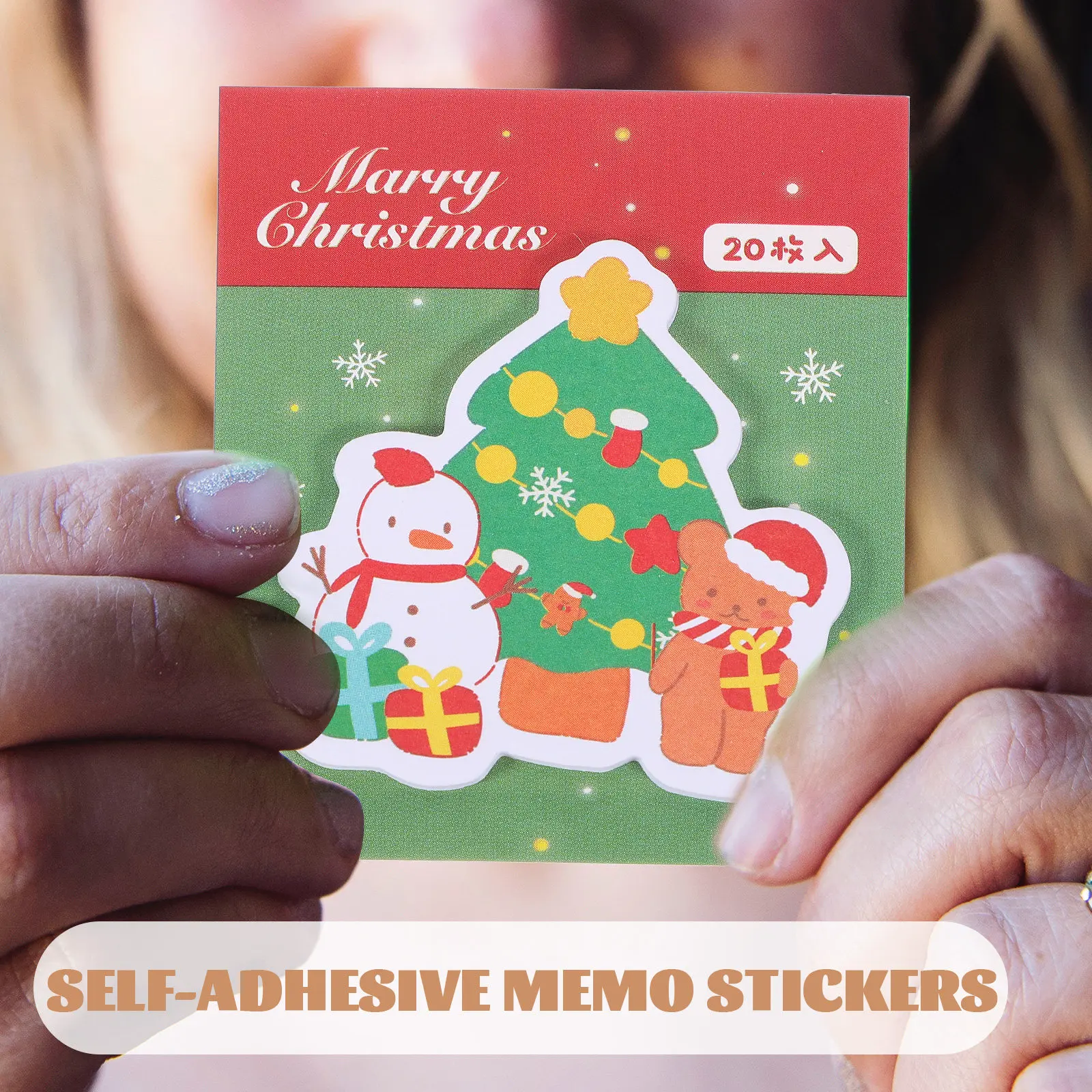 4pcs Christmas Cute Santa Claus Self Adhesive Memo Pads for Home Office Students Gifts Portable Note Stickers
4pcs Christmas Cute Santa Claus Self Adhesive Memo Pads for Home Office Students Gifts Portable Note Stickers
