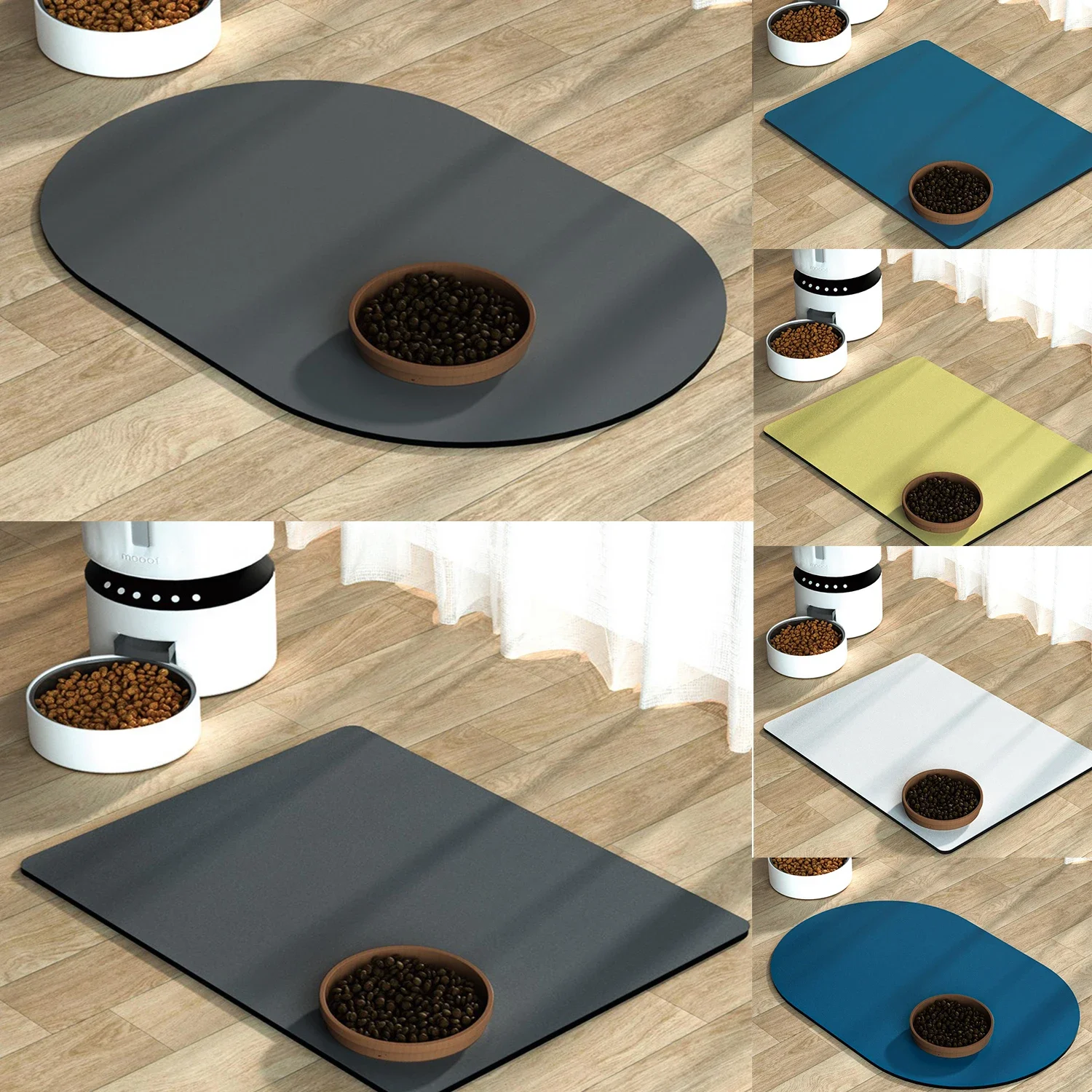 Pet Feeding Pads Absorbent Dog Pads Suitable for Food and Water Bowls Dog Accessories Pet Supplies/Puppy/dog bowl mat
Pet Feeding Pads Absorbent Dog Pads Suitable for Food and Water Bowls Dog Accessories Pet Supplies/Puppy/dog bowl mat