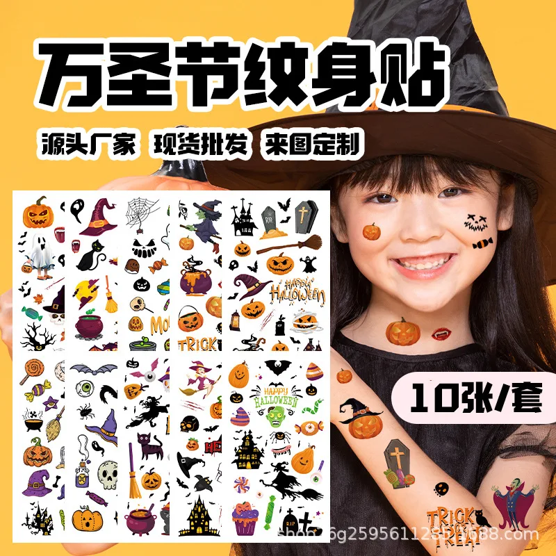 Temporary Tattoo Stickers for Kids Halloween 10 Sheets Cartoon Funny Pumpkin Face Stickers Premium Waterproof Safe Skin Cute
Temporary Tattoo Stickers for Kids Halloween 10 Sheets Cartoon Funny Pumpkin Face Stickers Premium Waterproof Safe Skin Cute
