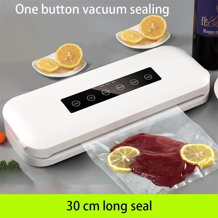 Full Automatic Vacuum Food Sealer For Both Dry And Wet Purposes Household Kitchen Food Fresh-keeping Commercial Vacuum Food Seal
Full Automatic Vacuum Food Sealer For Both Dry And Wet Purposes Household Kitchen Food Fresh-keeping Commercial Vacuum Food Seal