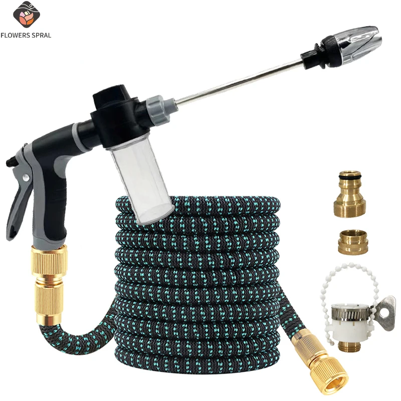 High Pressure Foam Spray Gun With Expandable Hose And Quick Connection Adapter For Garden Irrigation And Cleaning Tools
High Pressure Foam Spray Gun With Expandable Hose And Quick Connection Adapter For Garden Irrigation And Cleaning Tools