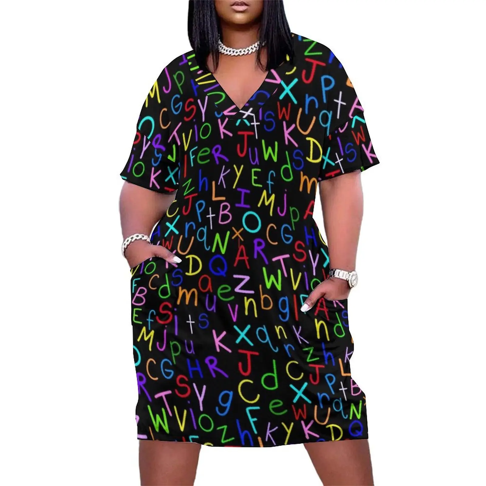 Alphabet Soup 2 Loose Pocket Dress dress elegant and pretty women's dresses Long dress woman summer woman 2025
Alphabet Soup 2 Loose Pocket Dress dress elegant and pretty women's dresses Long dress woman summer woman 2025