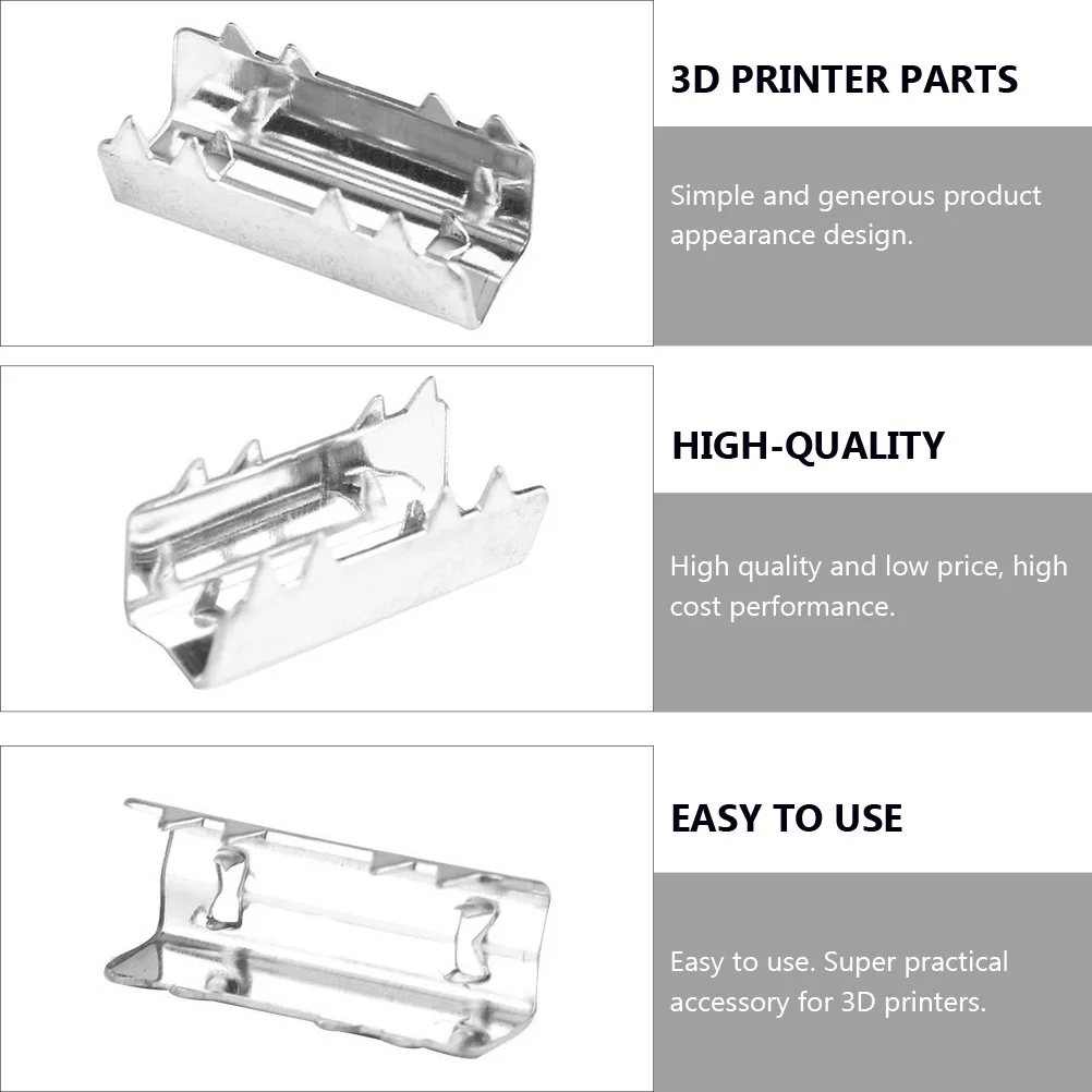 12 шт., фиксирующие зажимы для ремней ГРМ, зажимы для ремней 3D-принтера, открытый конец из нержавеющей стали для деталей 3D-принтера, аксессуары, поставки
12 шт., фиксирующие зажимы для ремней ГРМ, зажимы для ремней 3D-принтера, открытый конец из нержавеющей стали для деталей 3D-принтера, аксессуары, поставки