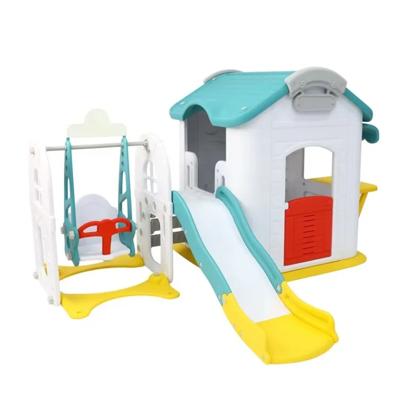 Custom Indoor Plastic Playground Set Game Slide Swing and Playhouse Toy for Kids and School Use
Custom Indoor Plastic Playground Set Game Slide Swing and Playhouse Toy for Kids and School Use