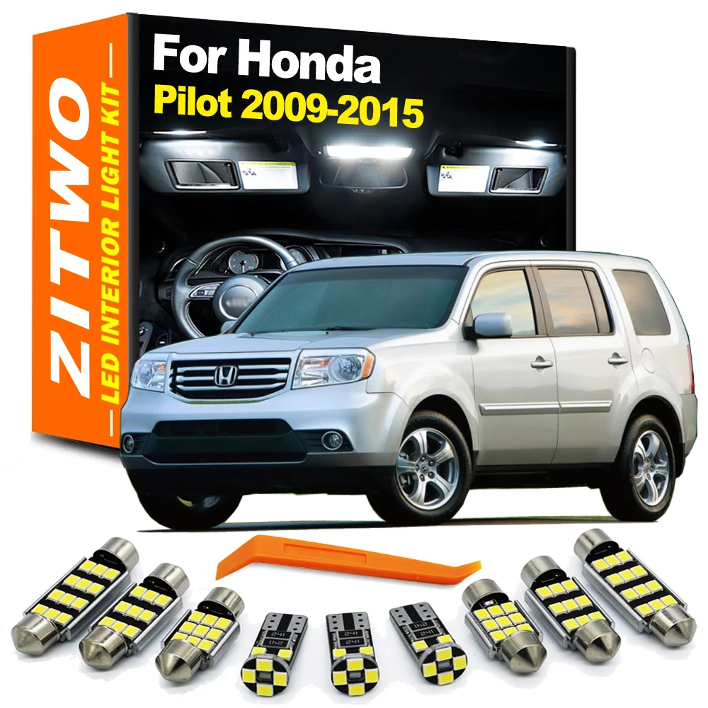 ZITWO 19Pcs LED Interior Dome Map Light Bulb Kit For Honda Pilot 2009 2010 2011 2012 2013 2014 2015 Door License Plate Lamp
ZITWO 19Pcs LED Interior Dome Map Light Bulb Kit For Honda Pilot 2009 2010 2011 2012 2013 2014 2015 Door License Plate Lamp