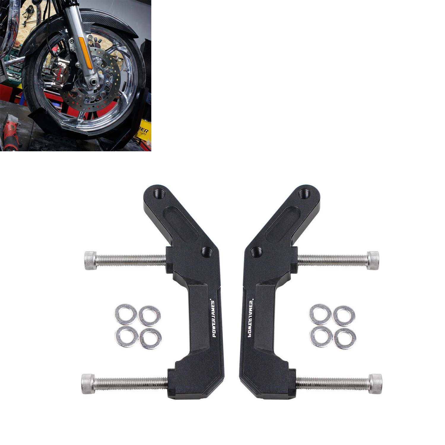 2 шт., адаптер кронштейна тормоза 108 мм/4,25 дюйма для Harley Touring Dyna FXLRS 2000-позже
2 шт., адаптер кронштейна тормоза 108 мм/4,25 дюйма для Harley Touring Dyna FXLRS 2000-позже